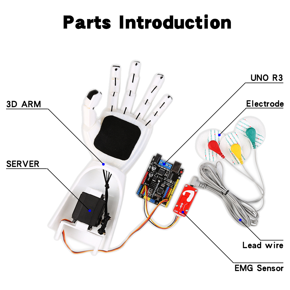 جهاز استشعار ذراع آلي كهربائي  - مراجعة Science Project وسعره