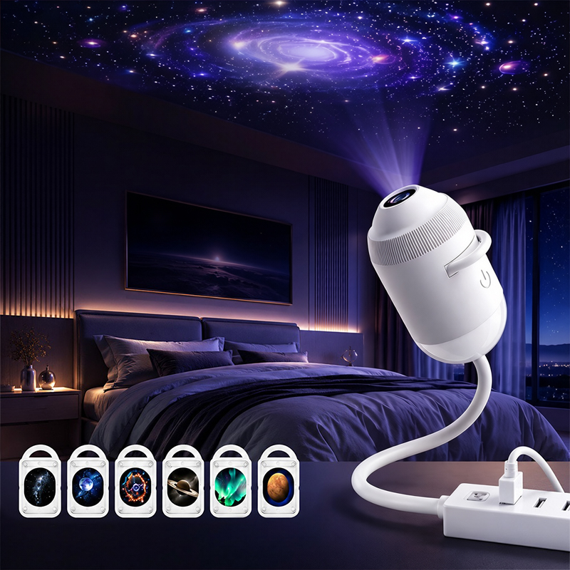 جهاز عرض ضوئي ثلاثي الأبعاد لل - مراجعة Planetarium Projector Home وسعره
