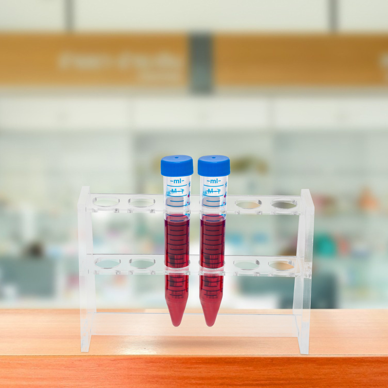حامل أنابيب اختبار أكريليك شفا - مراجعة Science Experiment وسعره