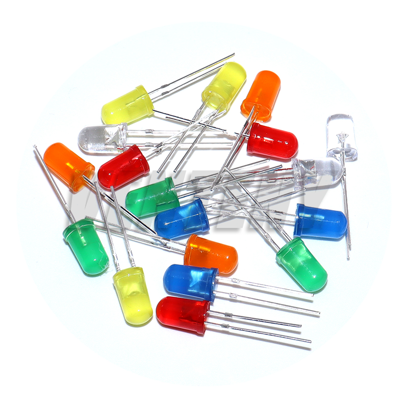 5 مللي متر منتشر LED ديود عدة  - مراجعة Science And Hobby وسعره