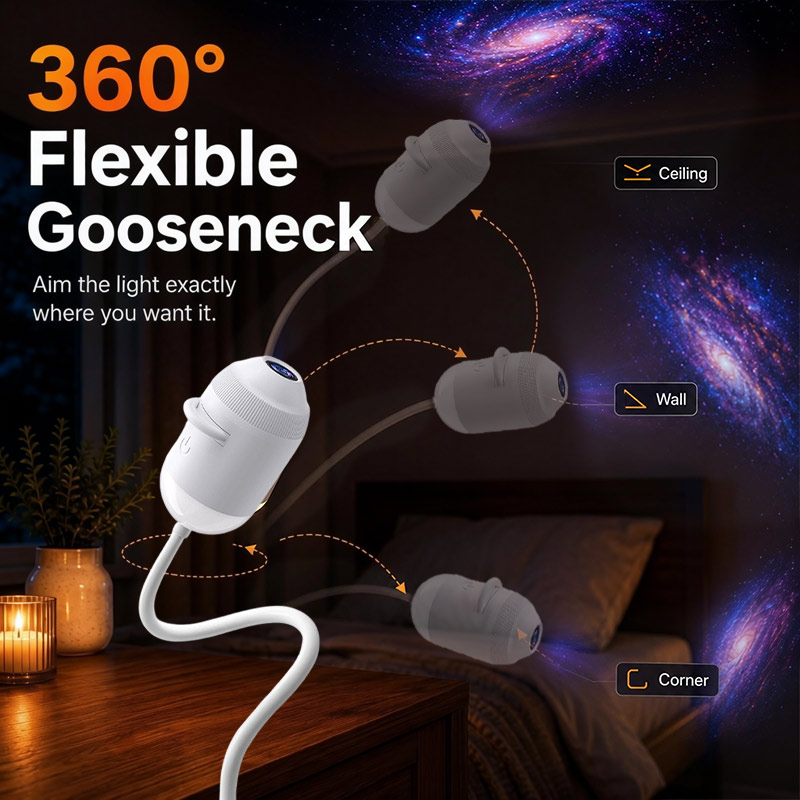 جهاز عرض سماء مرصعة بالنجوم ذك - مراجعة Planetarium Projector Home وسعره