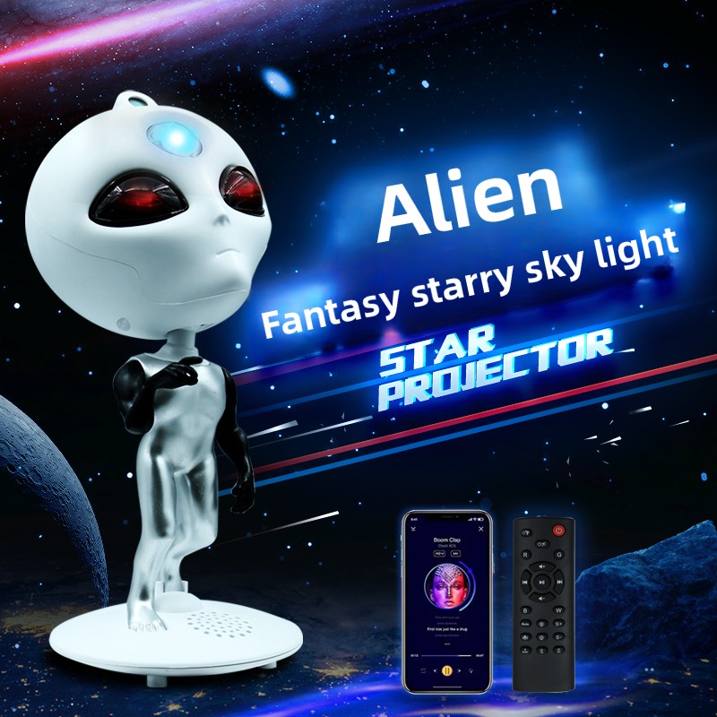 جهاز عرض Alien Galaxy Star مع  - مراجعة Planetarium Projector Home وسعره